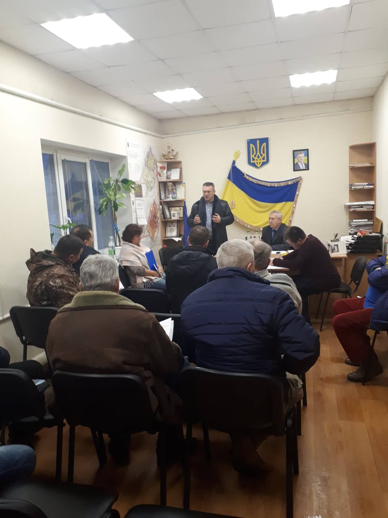 Сесія Клавдієво-Тарасівської селищної ради. Фото