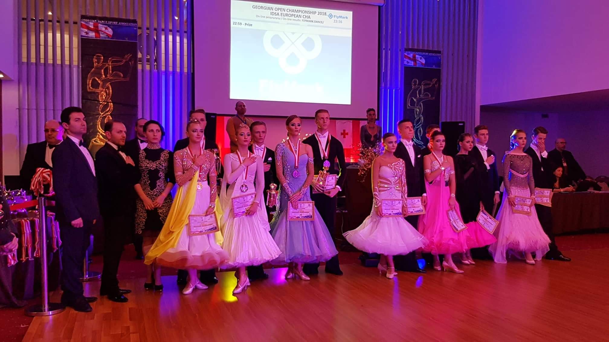 Чемпіонат Європи зі спортивних танців, Грузія. Фото