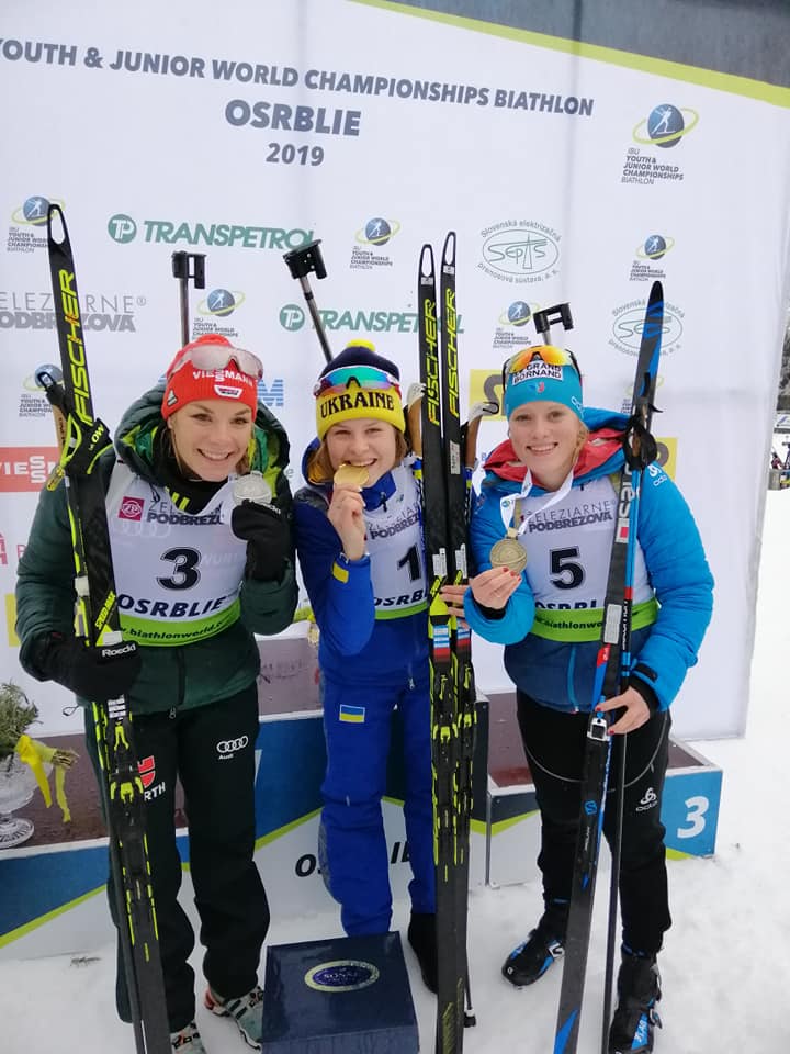 Катерина Бех - чемпіонка світу з біатлону. Фото