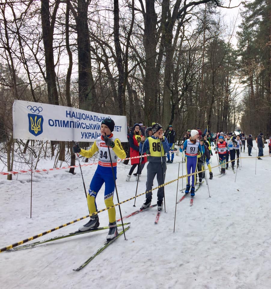Чемпіонат Київської області з лижних гонок. Фото