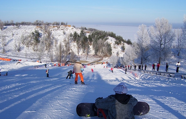 База зимових видів спорту, Вишгород. Фото