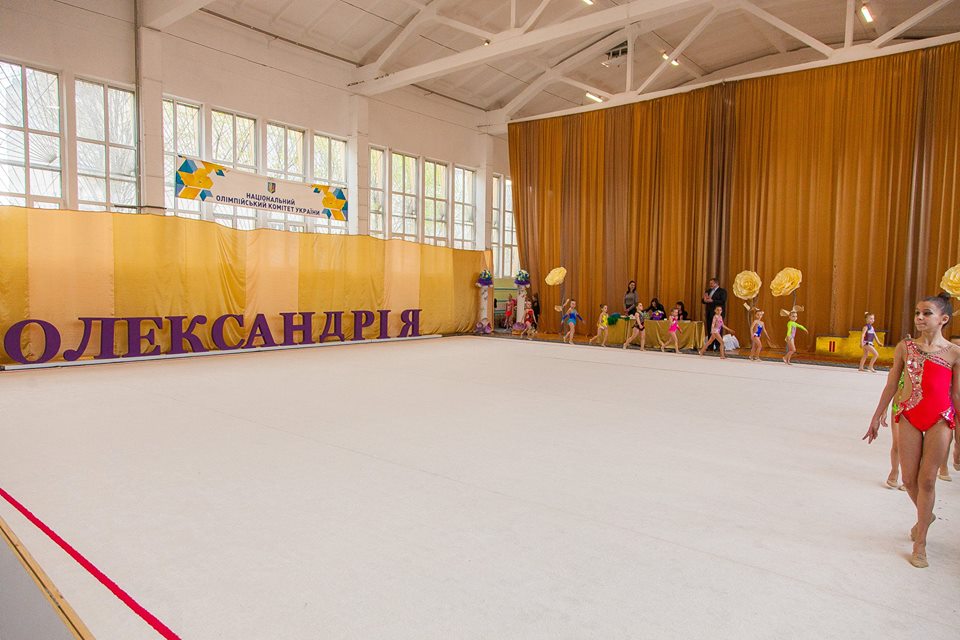 Чемпіонат з художньої гімнастики Олександрія. Фото