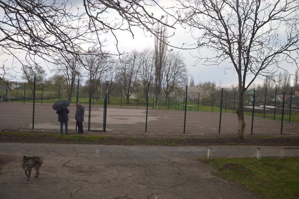 Будівництво майданчика в Фурсівській ОТГ. Фото