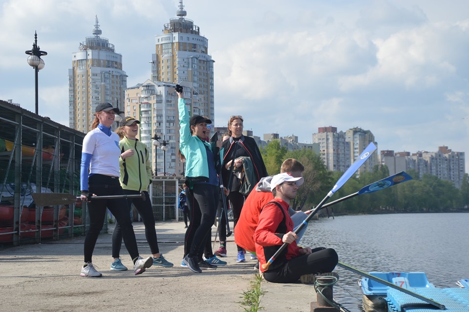 Чемпіонат Київської області з веслування на човнах Дракон. Фото