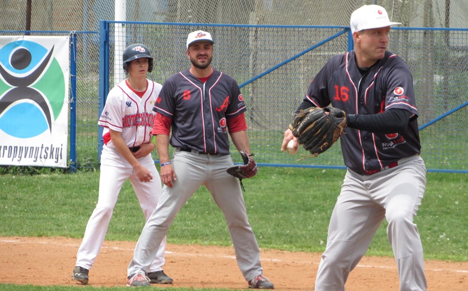Чемпіонат України з бейсболу, 1 коло, 1 тур, Кропивницький. Фото