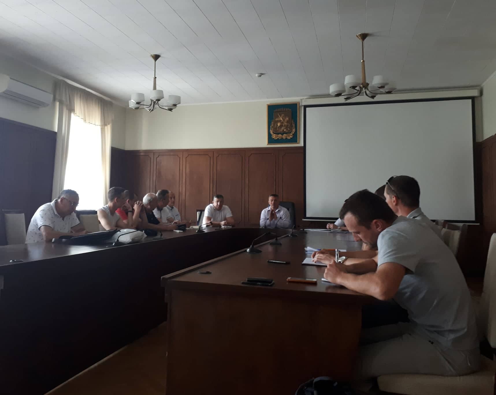 Нарада з питань розвитку волейболу на Київщині. Фото