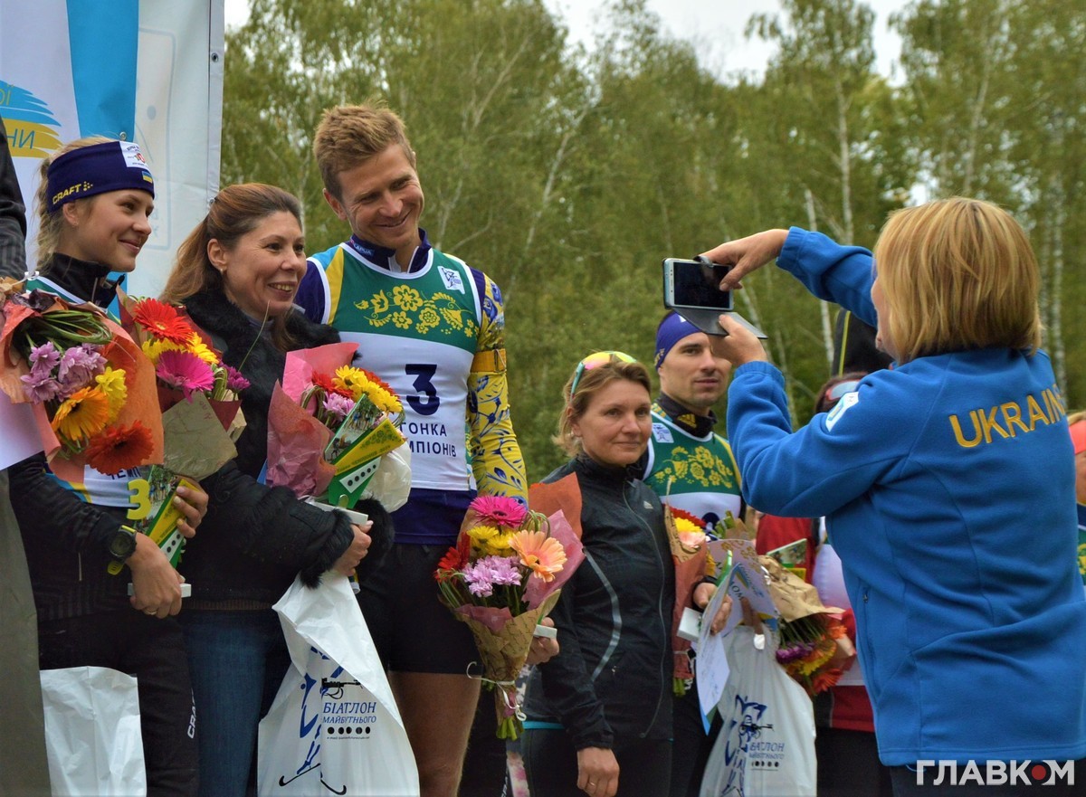 Гонка чемпіонів, біатлон, Чернігів. Фото
