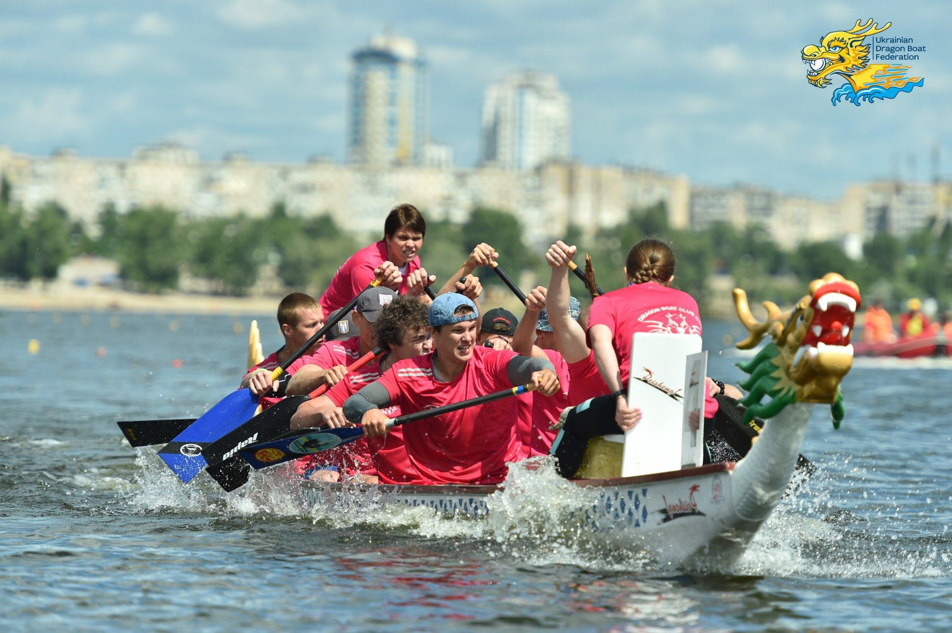 Чемпіонат України з веслування на човнах Дракон. фото