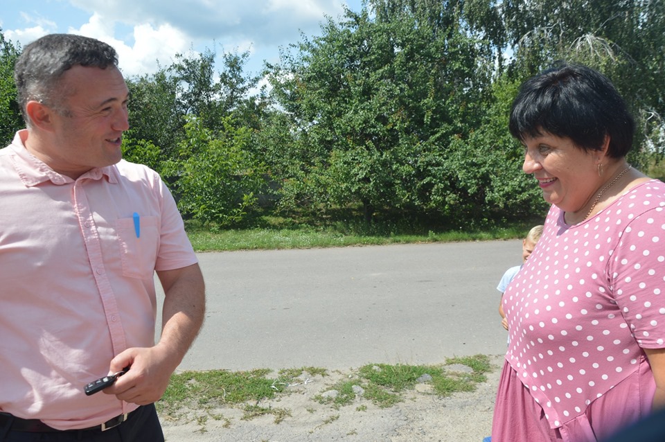 Будівництво мультифункціонального майданчика в Шамраївці. Фото