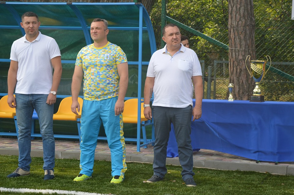Відкриття футбольного поля у с. Пірнове. Фото