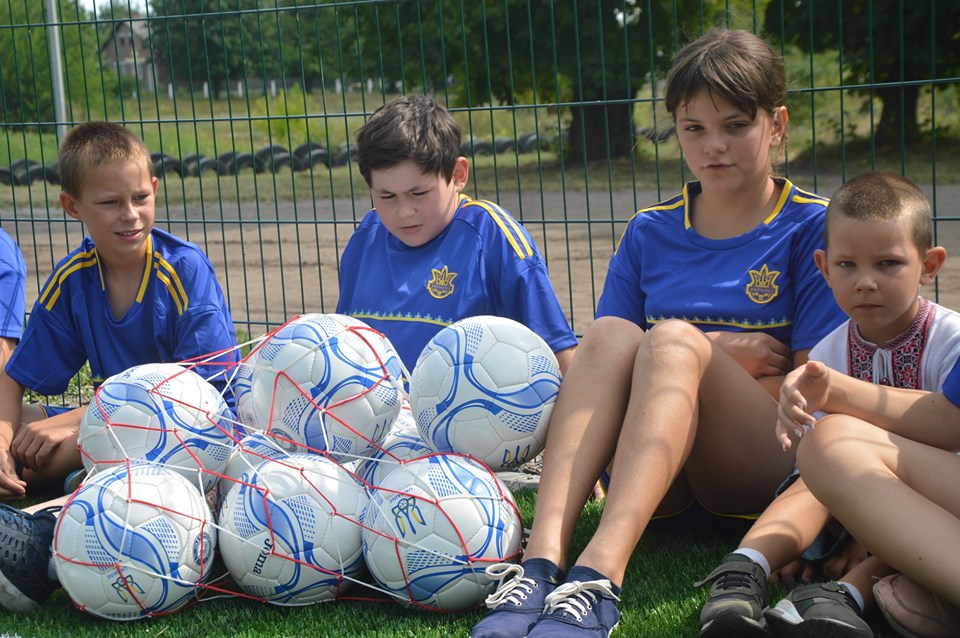 Відкриття футбольного поля в Фурсівській ОТГ. Фото