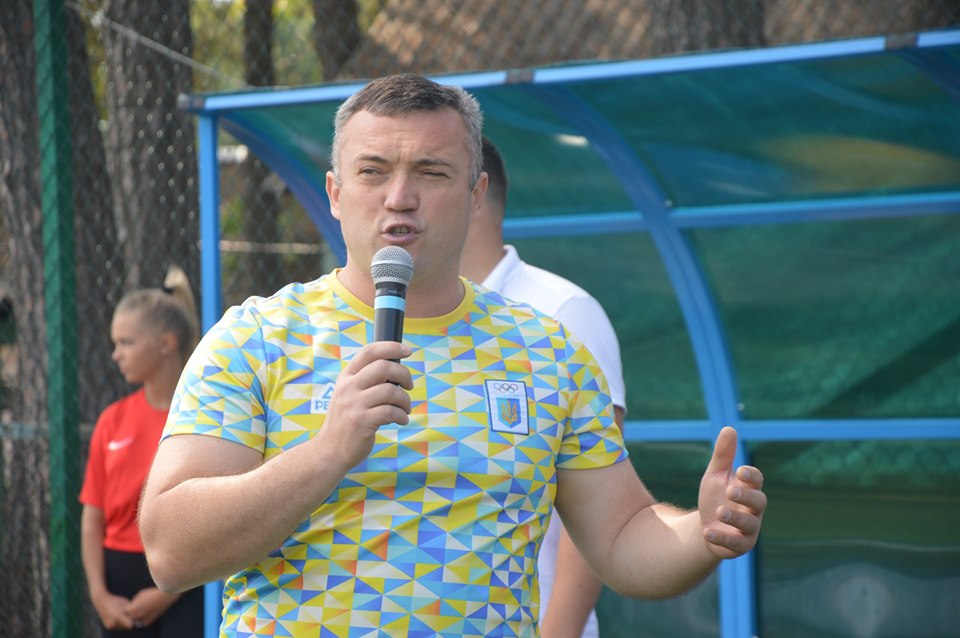 Відкриття футбольного поля у с. Пірнове. Фото