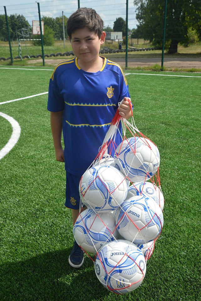 Відкриття футбольного поля в Фурсівській ОТГ. Фото