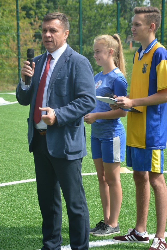 Відкриття футбольного поля в Фурсівській ОТГ. Фото