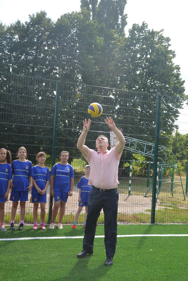 Відкриття футбольного поля в Фурсівській ОТГ. Фото