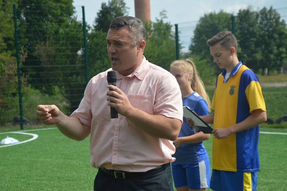 Відкриття футбольного поля в Фурсівській ОТГ. Фото