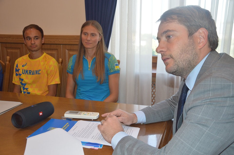 Зустріч Михайла Бно-Айріяна зі спортсменами Київщини. Фото