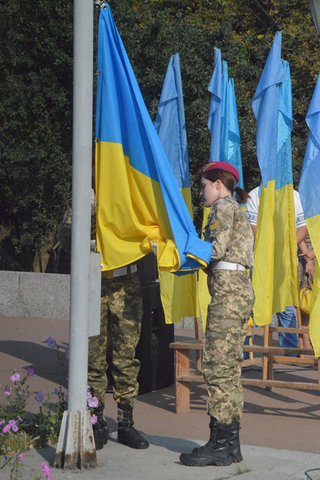 Велопробіг Переяславом до Дня Незалежності. Фото