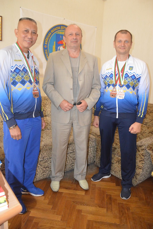 Ук Дара Чан та Юрій Севастюк, чемпіонат світу з таеквондо. Фото