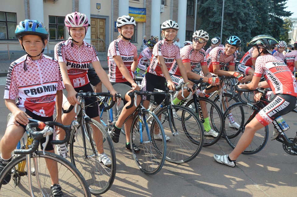 Велопробіг Переяславом до Дня Незалежності. Фото