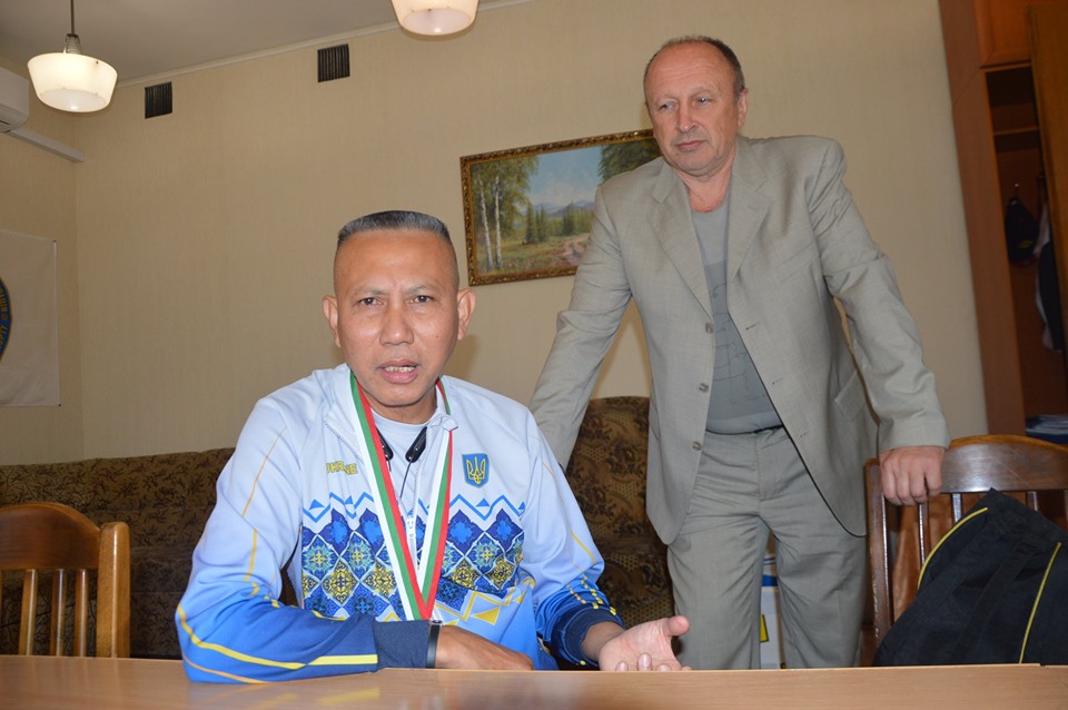 Ук Дара Чан та Юрій Севастюк, чемпіонат світу з таеквондо. Фото