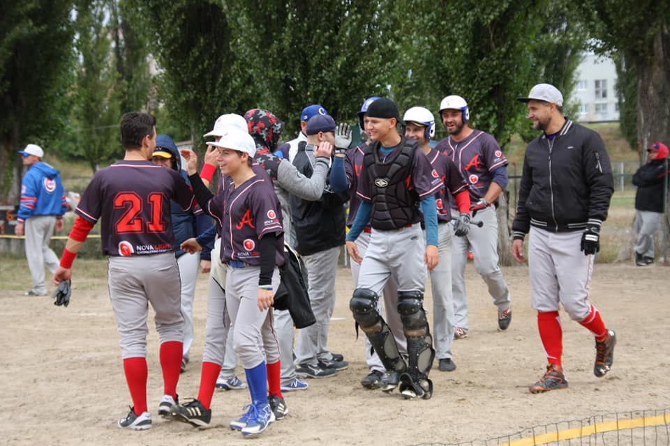 Західний Вогонь - Атма, 6 тур чемпіонату України з бейсболу. Фото