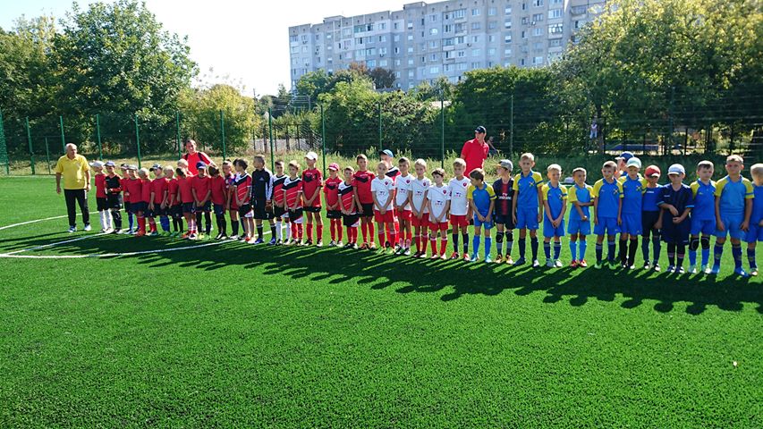 Відкриття футбольного поля у Фастові. Фото