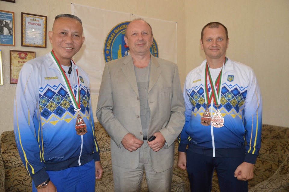 Ук Дара Чан та Юрій Севастюк, чемпіонат світу з таеквондо. Фото