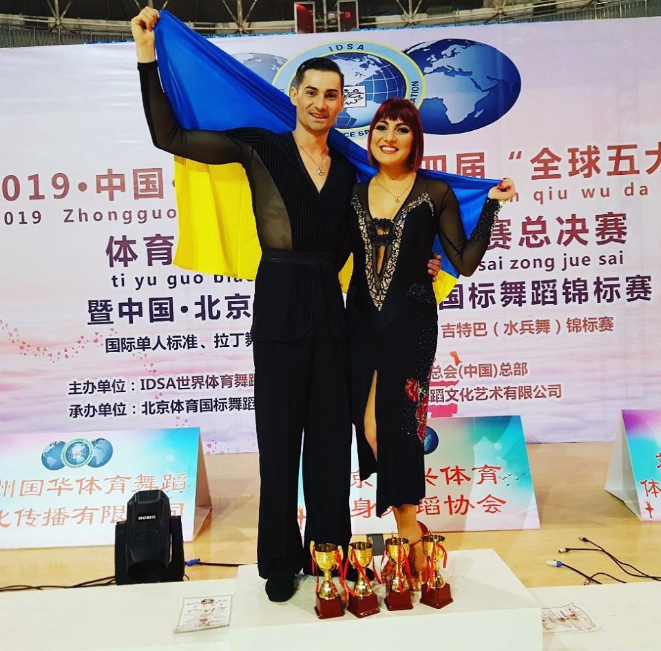 Танцювальна пара Загоруйко Віталій-Олефіренко Ганна