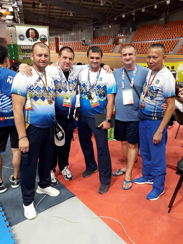 Ук Дара Чан та Юрій Севастюк, чемпіонат світу з таеквондо. Фото