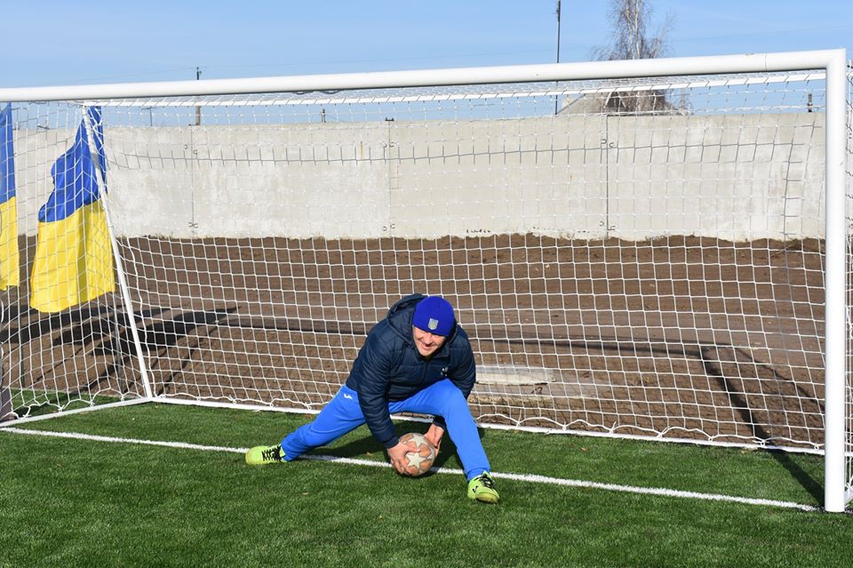 Відкриття футбольного поля в Переяславі. Фото