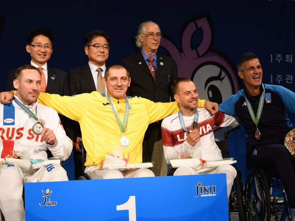 Чемпіонат світу з фехтування на візках, Корея. Фото