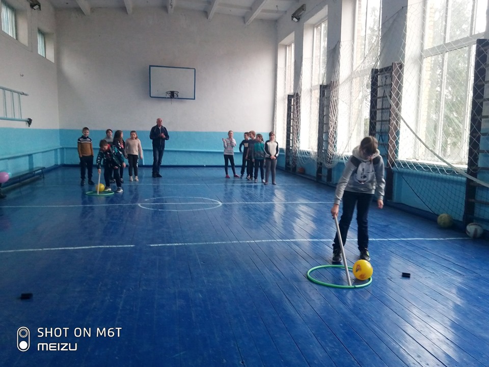 Спортивний урок в Медвинській ОТГ. Фото