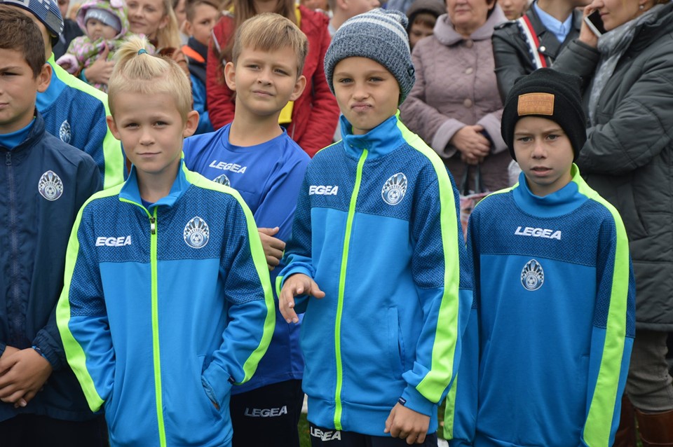 Відкриття стадіону в Борисполі. Фото