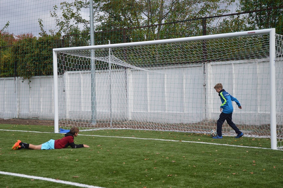 Відкриття стадіону в Борисполі. Фото
