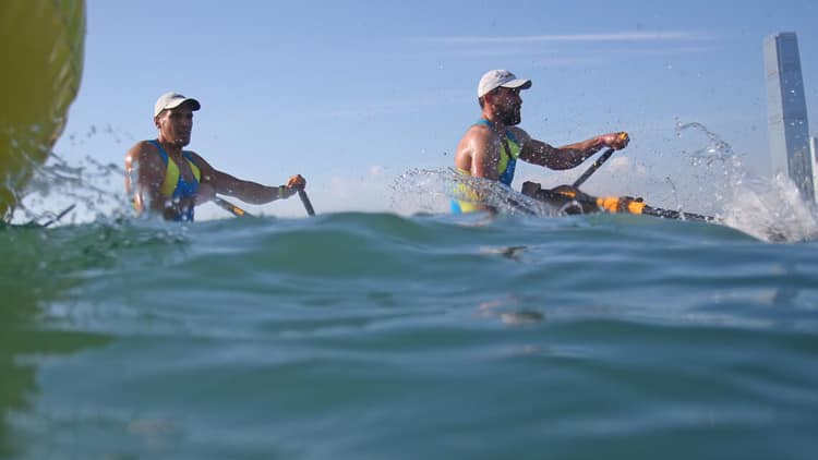  чемпіонат світу з прибережного веслування в Гонконгу. фото