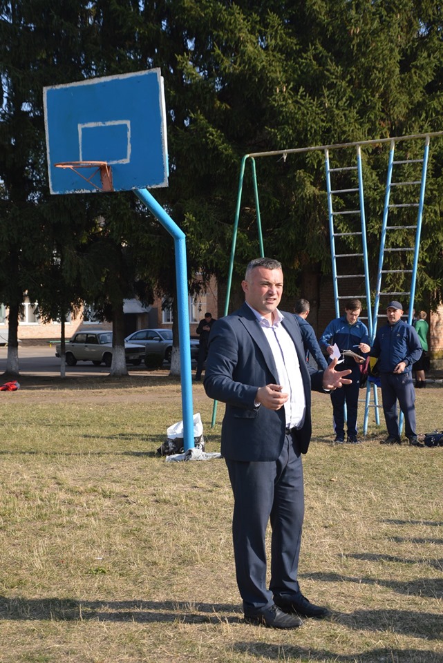 Спортивний урок в Тетієві. Фото