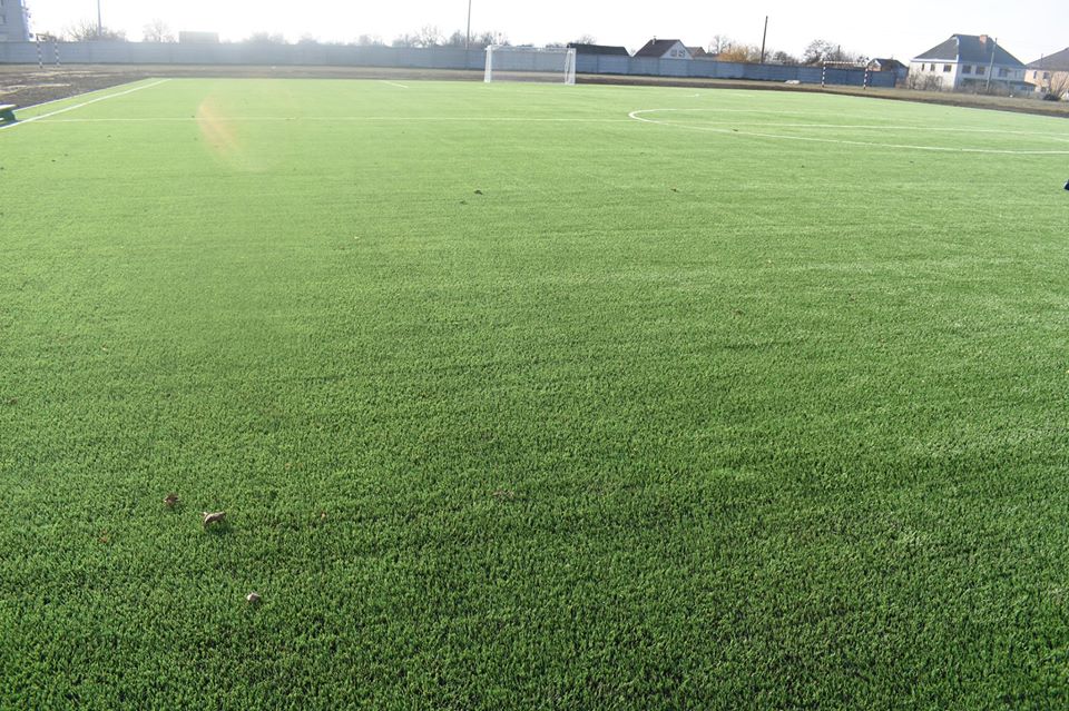 Відкриття футбольного поля в Переяславі. Фото