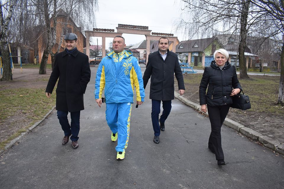 Сергій Тимофєєв, інспекція спортивної інфраструктури Фастова. Фото