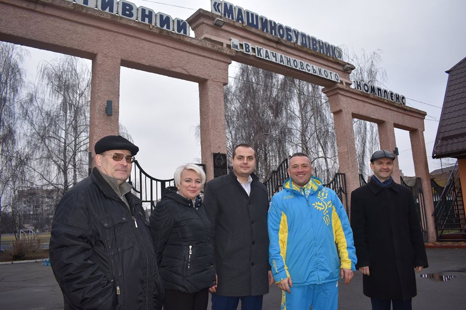 Сергій Тимофєєв, інспекція спортивної інфраструктури Фастова. Фото