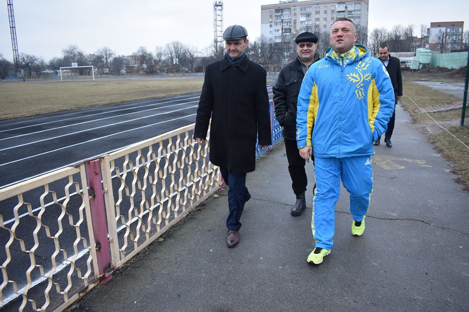 Сергій Тимофєєв, інспекція спортивної інфраструктури Фастова. Фото