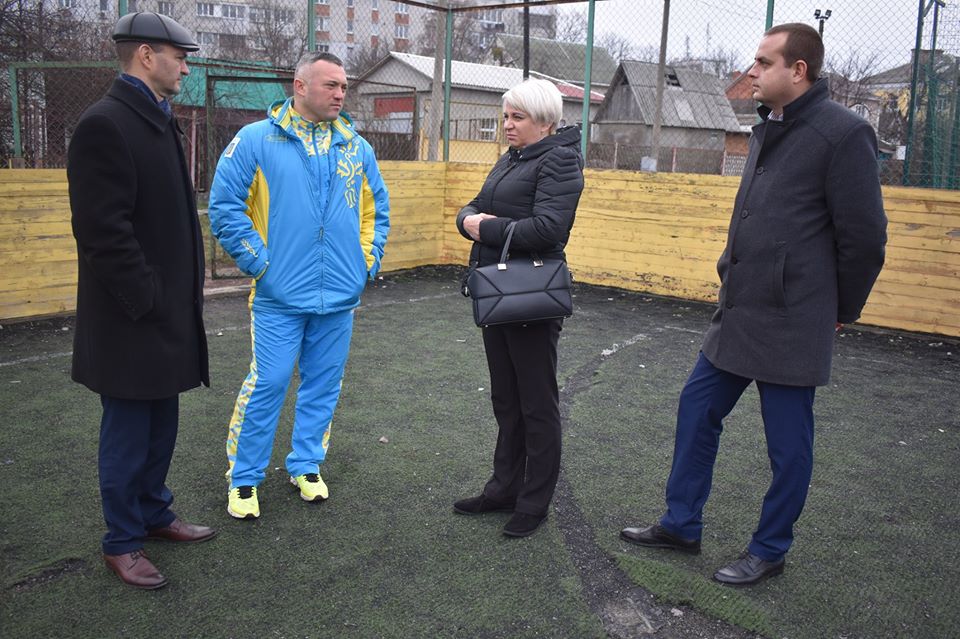Сергій Тимофєєв, інспекція спортивної інфраструктури Фастова. Фото