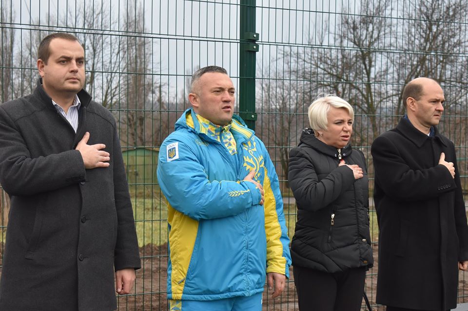 Відкриття міні-футбольного поля у Фастові. Фото