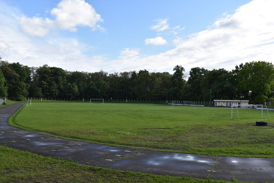 Відкриття футбольного поля в Згурівці. Фото