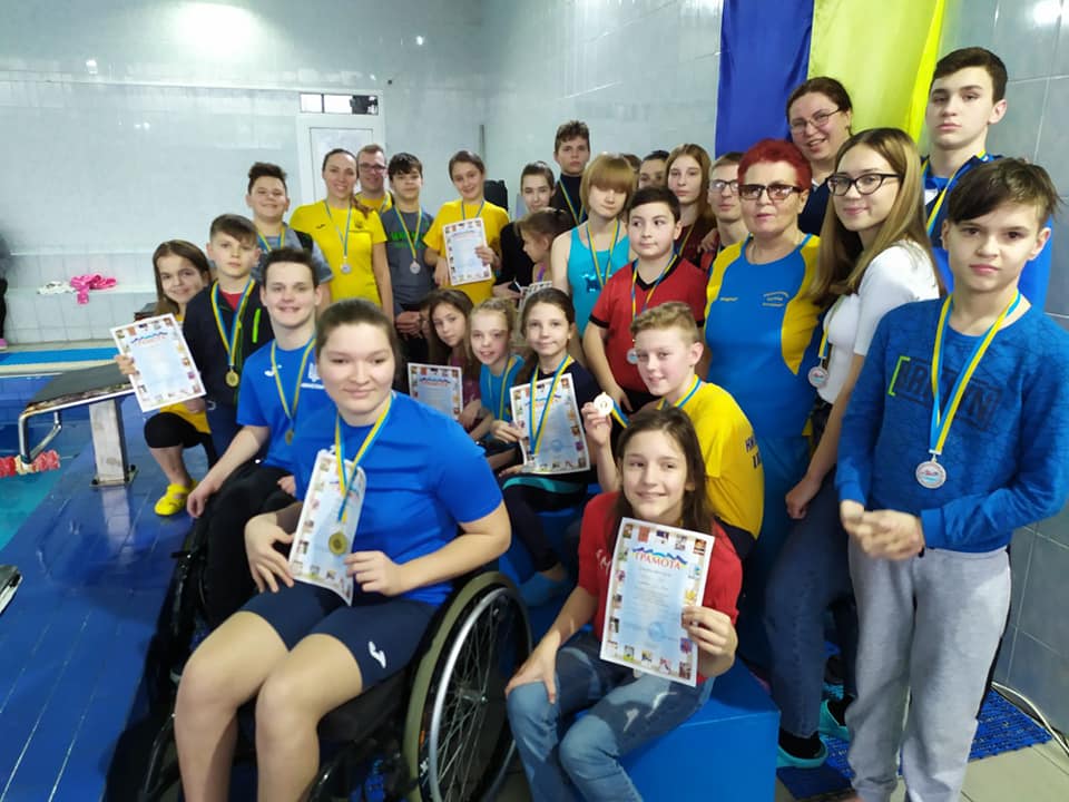 Чемпіонат з плавання серед спортсменів з вадами, Вишгород. Фото