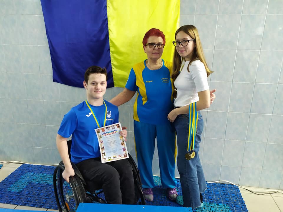 Чемпіонат з плавання серед спортсменів з вадами, Вишгород. Фото