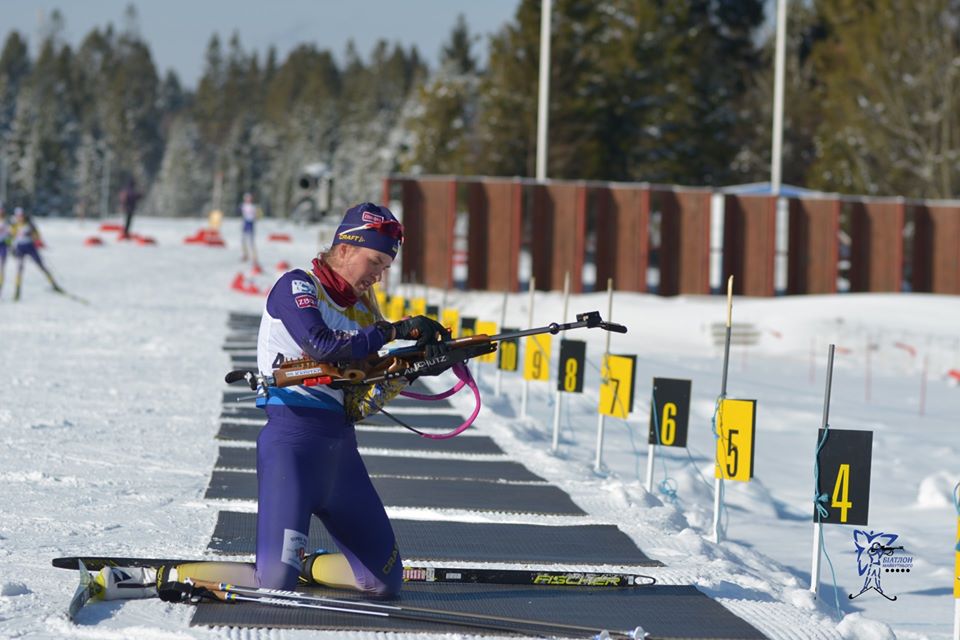 Катерина Бех - чемпіонка Європи з біатлону. Фото