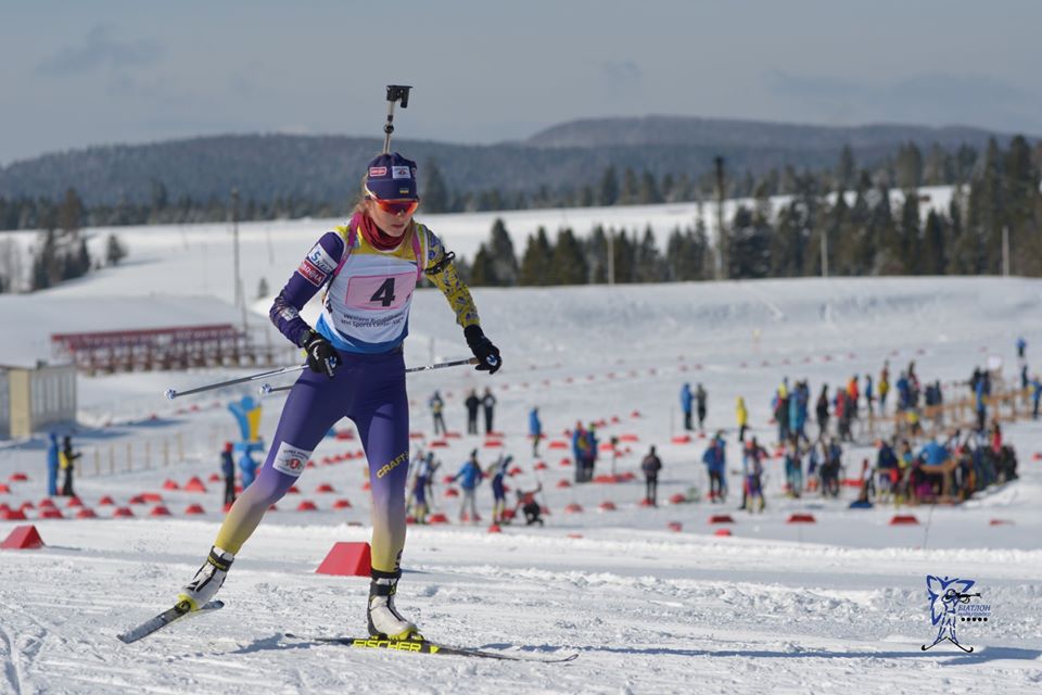 Катерина Бех - чемпіонка Європи з біатлону. Фото