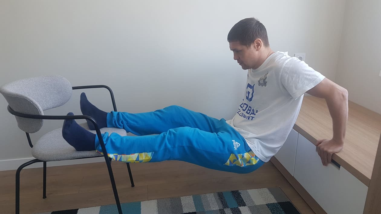 Спорт вдома від Володимира Матвійчука. Фото