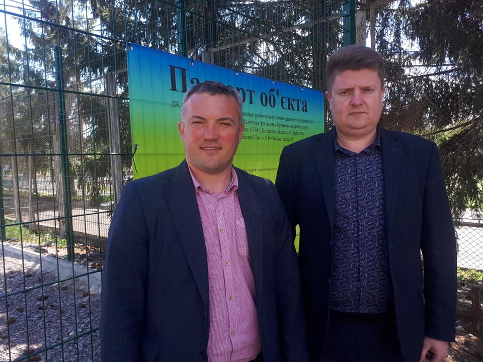 Будівництво майданчиків в Березанській ОТГ. Фото